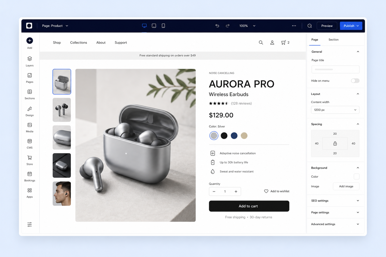 Ecommerce preview