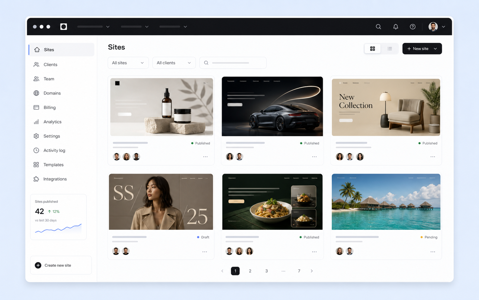 Management tools preview