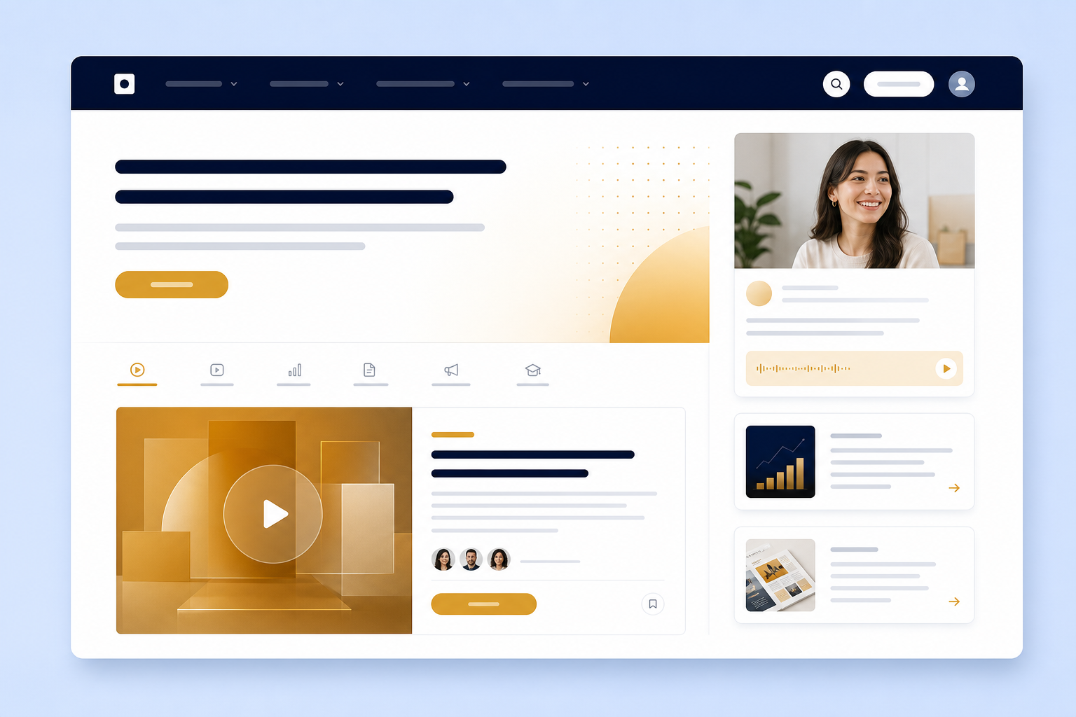 Marketing resources preview