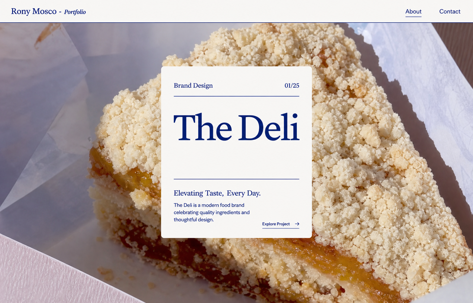 The Deli editorial website